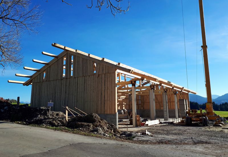 Barn Concrete Work Close-up