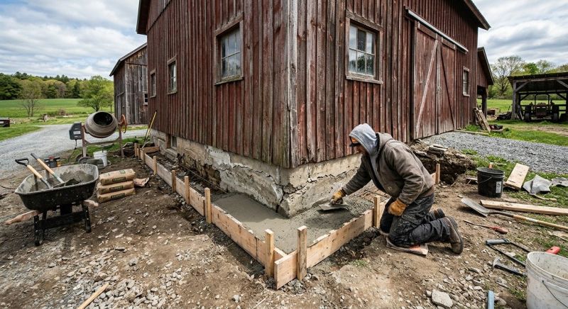 Increase Your Barn Concrete Pouring Business with an AI Driven, Targeted Website